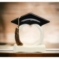 thumbnail image 3 of Ceramic Graduation Hat Photo Frame 4.75x4.5 Inch, 3 of 3