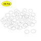 thumbnail image 1 of Nylon Flat Washers for M14 Screw Bolt 22mm OD 1.2mm Thick Clear 100PCS, 1 of 6