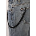 thumbnail image 5 of Black Chunky Metal Thick Wallet Chain Link KeyChain Biker Rocker, 5 of 10