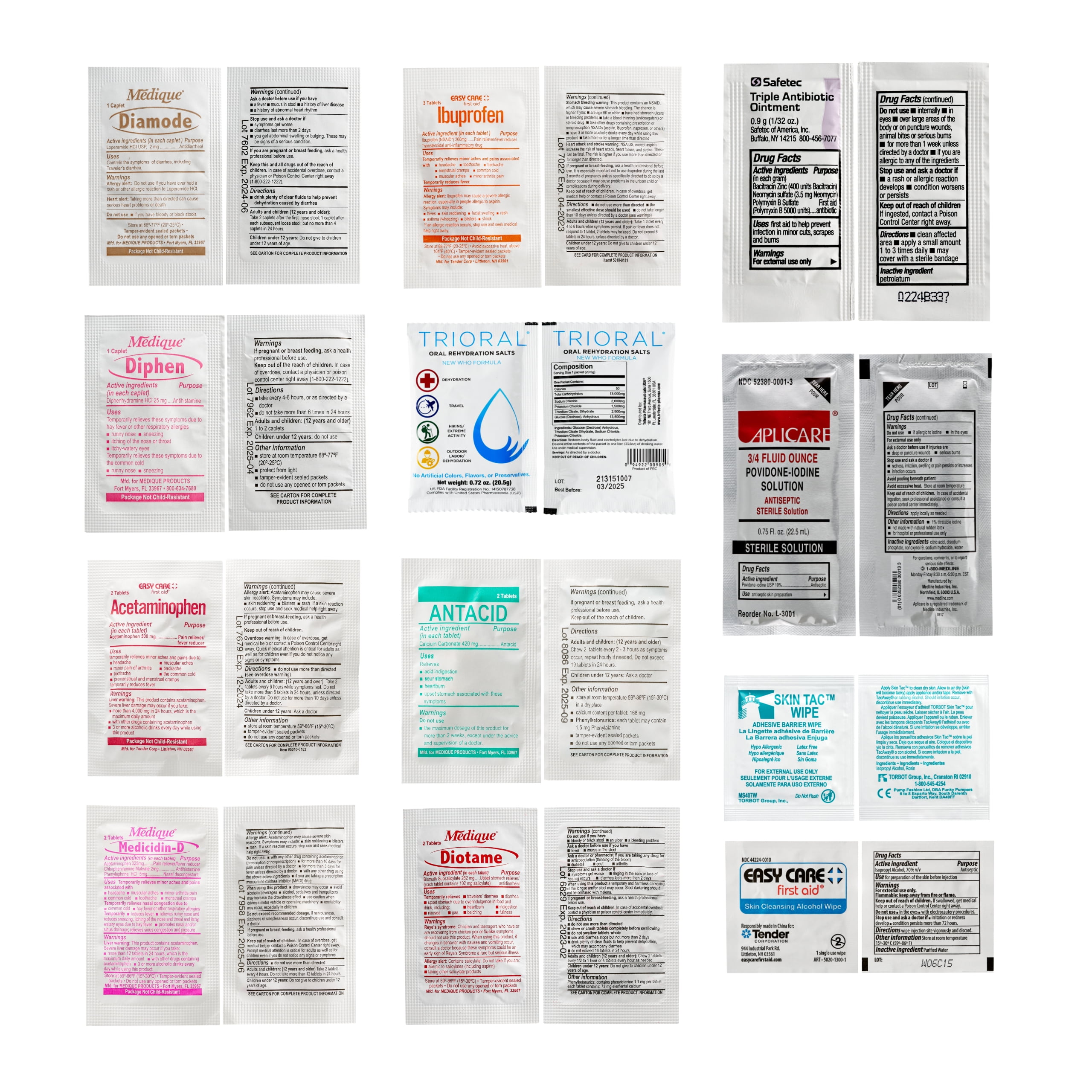Adventure Medical Kits World Travel First Aid Kit with Wound Care Supplies & Medications