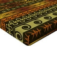 thumbnail image 2 of Ambesonne Zambia Fitted Sheet, Traditional Ceremonial, Twin Size, Multicolor, 2 of 3