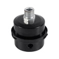 thumbnail image 3 of Air Compressor Accessories Black Air Compressor Parts Iron Air Compressor Intake Filter Muffler Silencer Thread 3/8" 16mm, 3 of 9