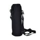 thumbnail image 1 of Funda aislante de neopreno para botella de agua de 1000 ml - Negra con correa ajustable para uso al aire libre, 1 of 6