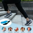 thumbnail image 7 of AOV Womens Walking Shoes for Plantar Fasciitis, Arch Support Athletic Tennis Sneakers Orthotic Comfortable Shoes for Standing All Day BlackGray US 6, 7 of 7
