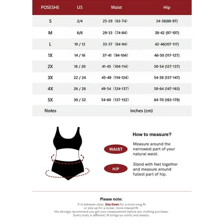 

POSESHE Women‘s Boyshorts Panties Underwear 6/8” inseam S-5XL Plus Size 3-Pack