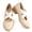 Beige, variant on Womens Crisscross Elastic Strap Block Heel Mary Jane Shoes Square Toe Faux Leather Mid Heel Pumps Slip On Closed Toe Casual Dress Shoes for Office Daily