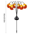 thumbnail image 3 of JWshufel Halloween Outdoor Solar Powered Led Lights for Energy Saving Yard and Garden Decor with Safety Features 23.6x3.9x3.9in Orange, 3 of 6