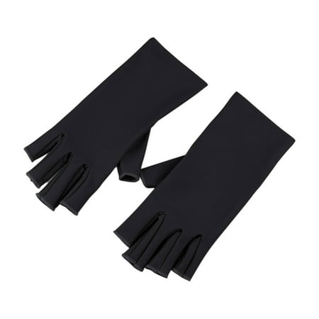 

SIEYIO Anti Uv Gloves For Gel Manicure Uv Shield Fingerless Gloves for UV Light Lamp Nail Dryer Anti UV Glove