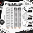 thumbnail image 2 of Music Pencils Music Note Pencil (48 Pcs), 2 of 5