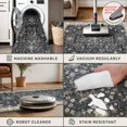 thumbnail image 4 of Hazo Haus Washable Black 6x8 Area Rug, 4 of 7