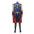 thumbnail image 1 of Disfraz de Thor 4 God Of Thunder para adultos y niños, chaqueta de chaleco de Cosplay, traje de Halloween, accesorios completos, nueva película, 1 of 4