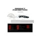 thumbnail image 4 of 1pc Household Black Aluminum Folding Knife, Exquisite Stainless Steel Fruit Knife Portable Pocket Knife, 4 of 5