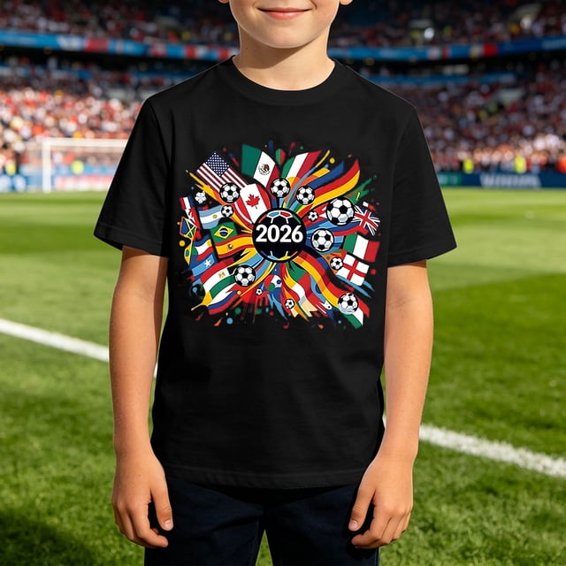 Chandail Garçons Col Rond Manches Courtes Chandails Garçons Tenues d'Été pour Filles Vêtements pour Enfants Filles 8-9 Ans