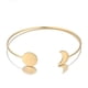 thumbnail image 3 of Pulsera con joya de luna, juego de pulseras de aleación de moda para mujer, 3 of 8