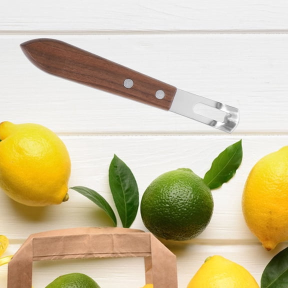 OULII 2Pcs Washable Stainless Steel Kitchen Cheese Grater and Lemon Zester with Ergonomic Handle