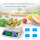 thumbnail image 4 of Báscula de cocina electrónica de 30 kg, báscula digital para alimentos con pantalla LCD, adaptador de corriente de 6 V incluido (tamaño: 30 kg/1 g), 4 of 5