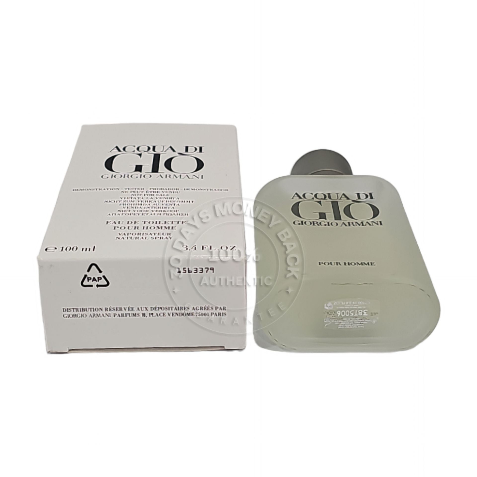 Acqua Di Gio Eau De Toilette Spray Tester By Giorgio Armani