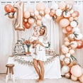 thumbnail image 3 of AOWEE Balloon Garland Rose Gold, Balloons Garland Party Decoration Balloons, Double Filled Latex Balloons Garland Arch for Birthday Wedding JGA Decoration Boy Girl Baby Shower (Rose Gold), 3 of 7