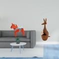 thumbnail image 2 of Figura De Caballo De Dalecarlian, Escultura Animal única Para Estantería, Dormitorio, Entrada, Armario, Decoración Del Hogar O Recuerdo De Fiesta., 2 of 8
