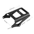 thumbnail image 3 of Portaequipajes Tour Pack Mount para Harley Road King 2009-2013, 3 of 9