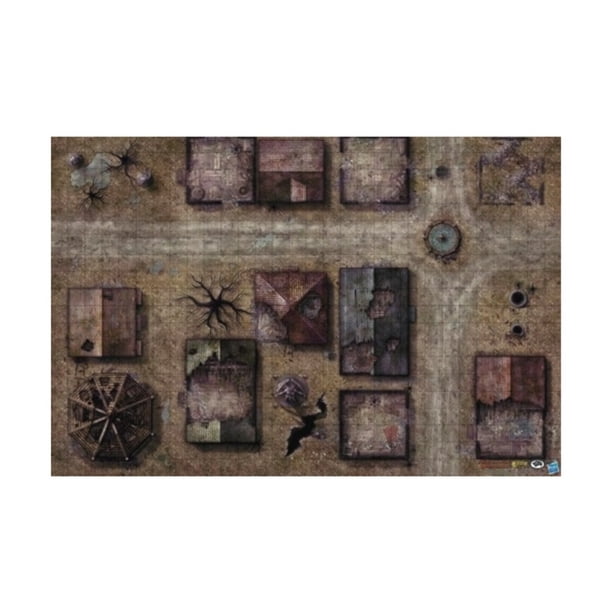 30" x 20" Vinyl Game Mat - Abandoned Hamlet New - Walmart.com