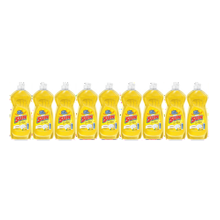 (9 Pack) Sun Dish Soap, Lemon, 20 Fl Oz - Walmart.com