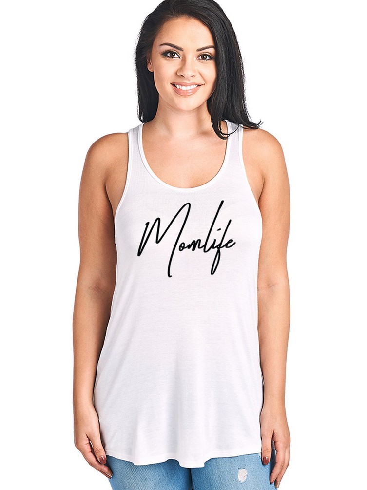 white flowy tank top plus size