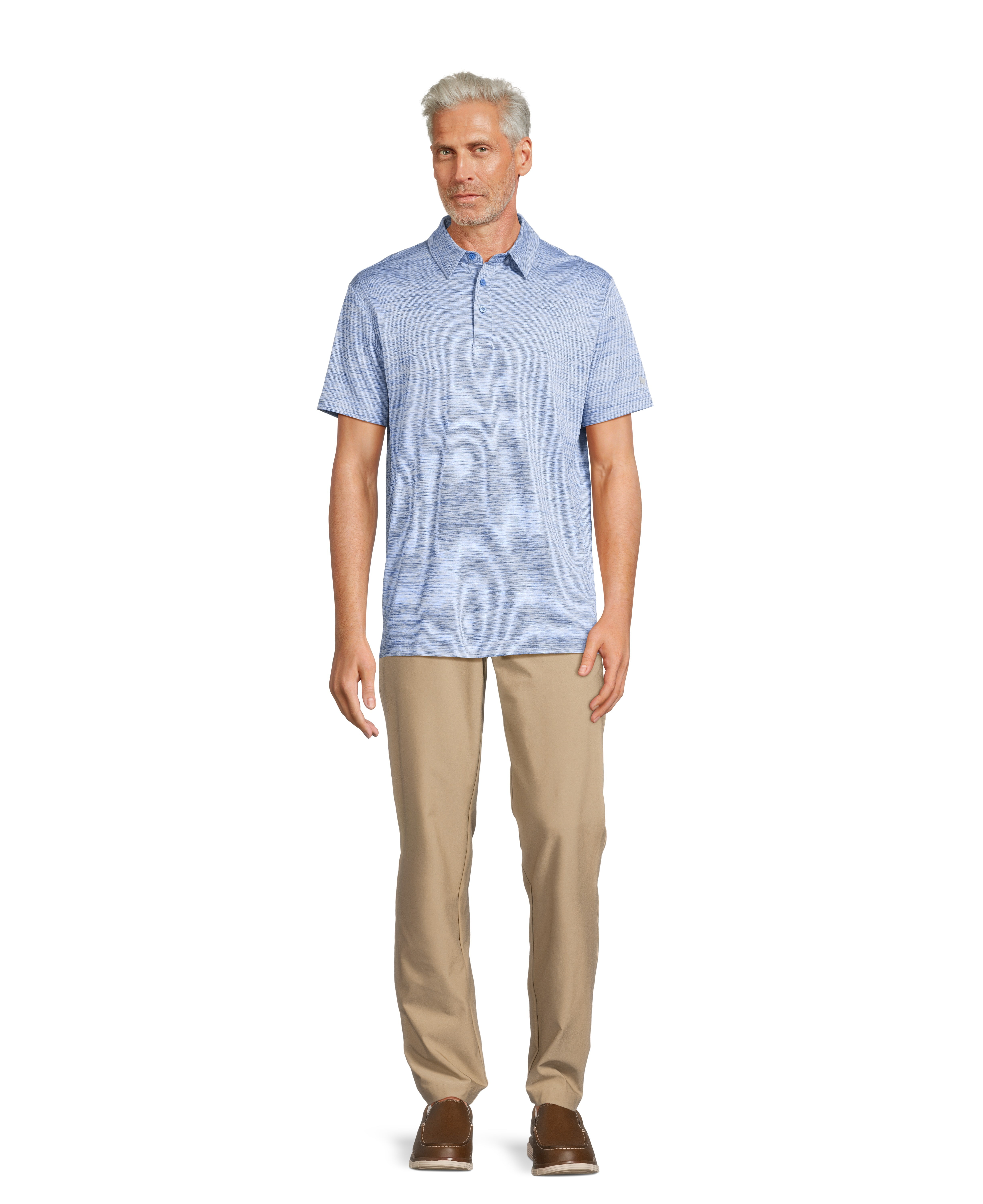 Birdie Bound Men's and Big Men’s Golf Polo Shirt with Short Sleeves, Sizes S-5XL
