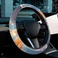 thumbnail image 6 of Jellyfish 14.5 Inch Printing PVC Leather Car Wheel Cover Auto Accessories Steering Wheel Cover Steering Wheel Covers, 6 of 6