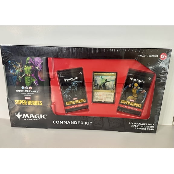 Collectible 2026 Magic The Gathering Marvel Super Heroes Doom Prevails Commander Kit Sealed