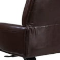 thumbnail image 3 of High Back Traditional Tufted Black Leather Multifunction Executive Swivel Chair with Arms, 3 of 9