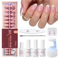 thumbnail image 1 of Kit de uñas de gel Beetles X Press con 224 puntas de uñas francesas, 1 of 7