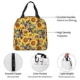 thumbnail image 4 of Honeii Sunflowers Vintage Print Lunch Bag Women, Lunch Box Lunch Bag for Women Adult Men, Small Leakproof Cute Lunch Tote Large Capacity Reusable, 4 of 8