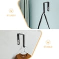 thumbnail image 3 of MOVTOTOP 2Pcs Adjustable Cubicle Hangers Universal Partition Hanger Metal Cubicle Hooks Door Mirror Hanger, 3 of 7