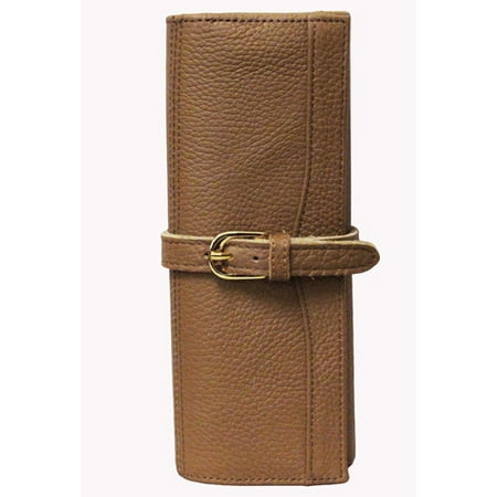 AmeriLeather Leather Jewelry Roll
