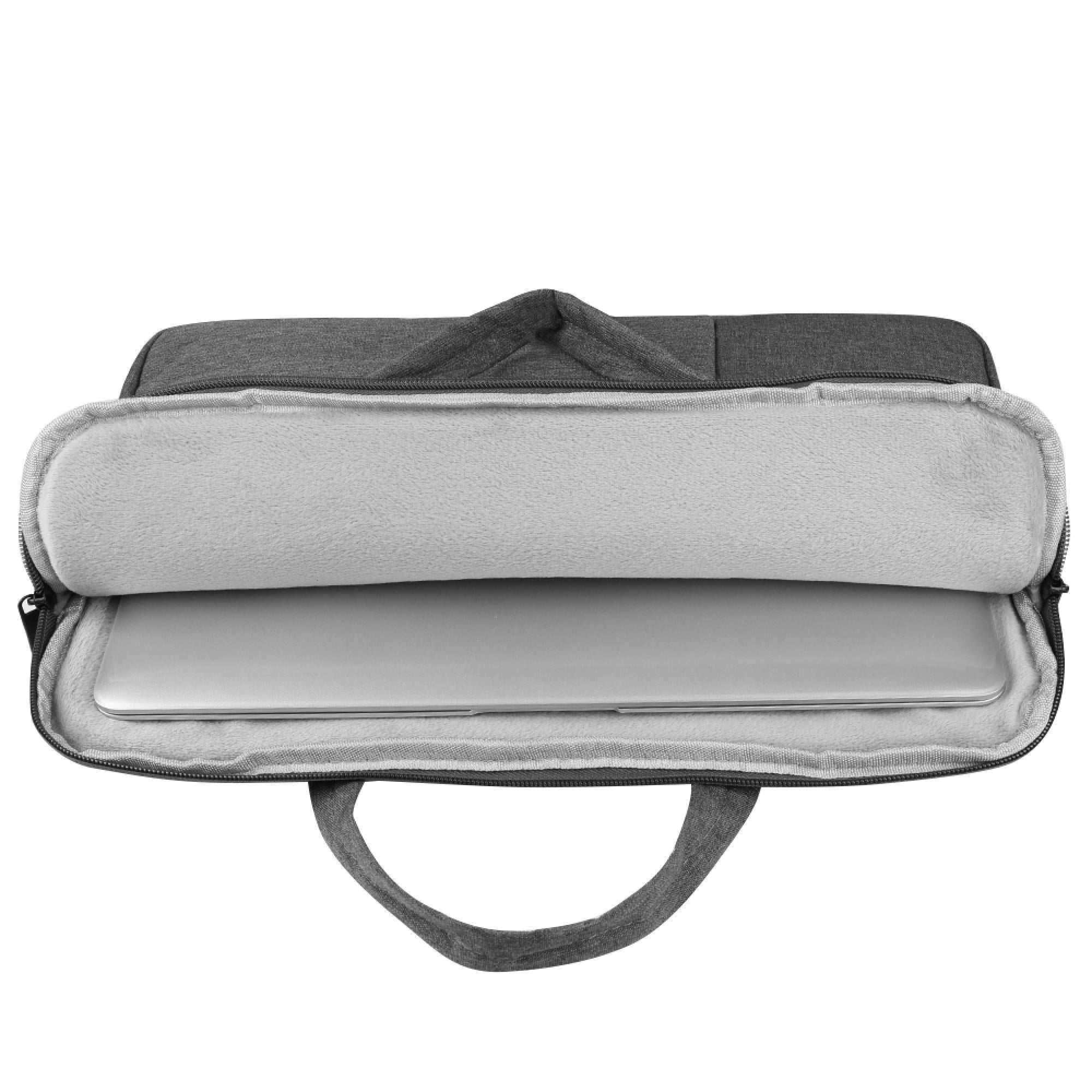 Universal Nylon Laptop Briefcase with Padded Sleeve and Hideaway Handles, Protective Case for 15–16" Laptops – School, Work & Travel
