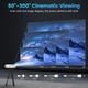 thumbnail image 5 of Proyector Groview Blanco FHD 15000lux con WiFi y Bluetooth para Cine en Casa 300'' Soporte 4K para i, 5 of 8