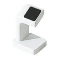 thumbnail image 4 of Expositor de relojes compacto, accesorio decorativo, estable, para guardar regalos, soporte individual para relojes inteligentes, ideal para encimeras Blanco, 4 of 10
