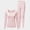 Pink, variant on Silk Pajamas for Women , Womens Pajamas, Women's Thermal Underwear Set Lined Long Thermal Underwear Base Layer for Women Cold Winter, Womens Loungewear Set Pink XL