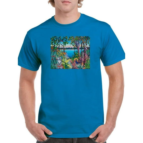 Artshine Retreat T-Shirt Men -Mellissa Read Devine Designs, Male Large