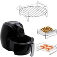 thumbnail image 5 of Sufanic 8 inch Holder Air Fryer Accessories Baking Tray Air Fryer Rack Grill, 5 of 8
