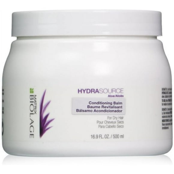 Matrix Biolage Hydrasource Conditioning Balm for Dry Hair 16.9 oz (Pack of 4)