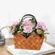 thumbnail image 5 of ¡Aprovecha las Ofertas Exclusivas!, Cesta de flores de mano Simulación de flores Adornos decorativos Estilo Hogar Boda Accesorios Flores Arreglos florales frescos Akmoler, 5 of 7