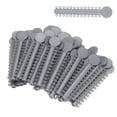 thumbnail image 1 of 40 bridas de ligadura de ortodoncia bridas de goma elásticas de ligadura dental de color plateado bandas de ortodoncia de plástico para soportes de aparatos ortodóncicos y ANGGREK Otros, 1 of 8