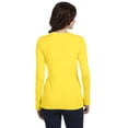 thumbnail image 2 of Anvil Women's Ringspun Sheer Long Sleeve T-Shirt, 2 of 3
