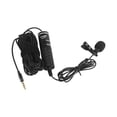 thumbnail image 1 of Micrófono para Cámara Lavalier Omnidireccional, 5.5M Cable Condensador Lapel Micrófono para Dslr Dv Teléfono Tablet Computer, Compatible con Ios Android para la Grabación, 1 of 9