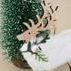 thumbnail image 4 of Adorno Navideño de Madera | Adorno de Ciervo Rústico para Colgar | Artesanía de Madera Natural Duradera | Decoración Navideña de Temporada | Decoración Navideña Multiusos para Interiores y Exteriores, 4 of 6