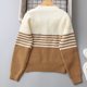 thumbnail image 4 of Cowsor Unisex Boys Girls Cardigans Sweater V-Neck Long Sleeve School Uniforms Button Knit Tops, 4 of 7