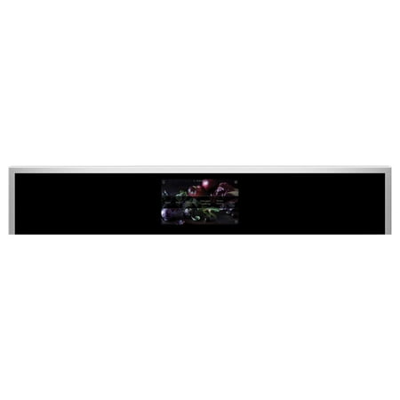 Monogram - Minimalist 30" Built-In Single Electric Convection Wall Oven with No-Preheat Air Fry - Stainless steel