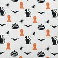thumbnail image 2 of 16" x 16" Simply Daisy Halloween Halloween Critters Polyester Indoor/Outdoor Pillow, Traditional Orange Qty 1, 2 of 6